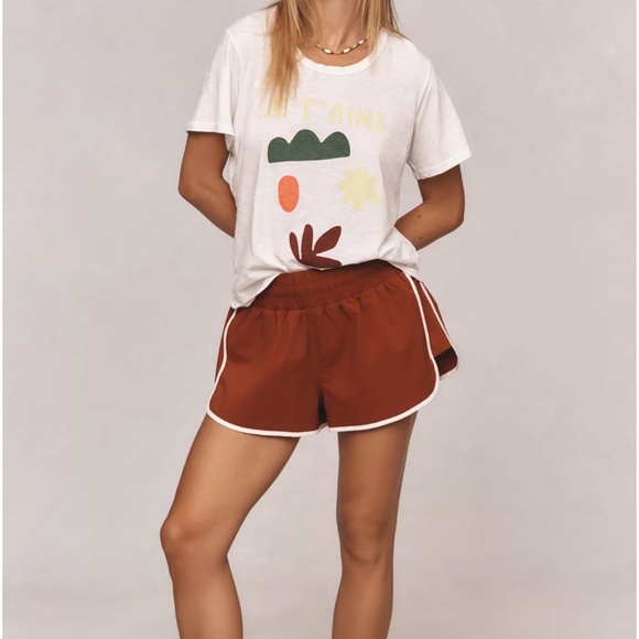 Anthro Sundry Je T'Aime Graphic Tee Size S - Picture 3 of 11